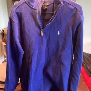Polo Sweater Zip-Up